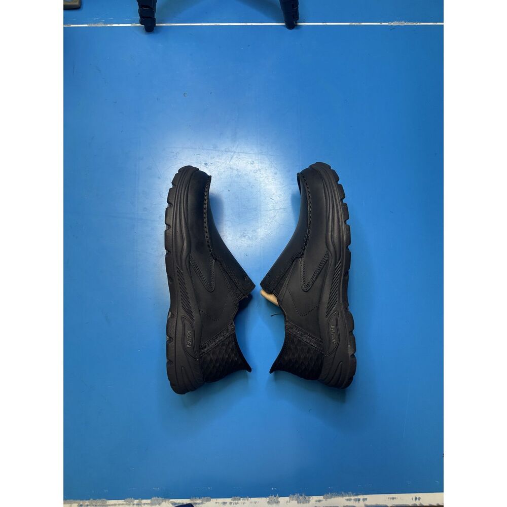Skechers Arch Fit Motley-Milo Slip-On Shoes Black Size 9.5 New